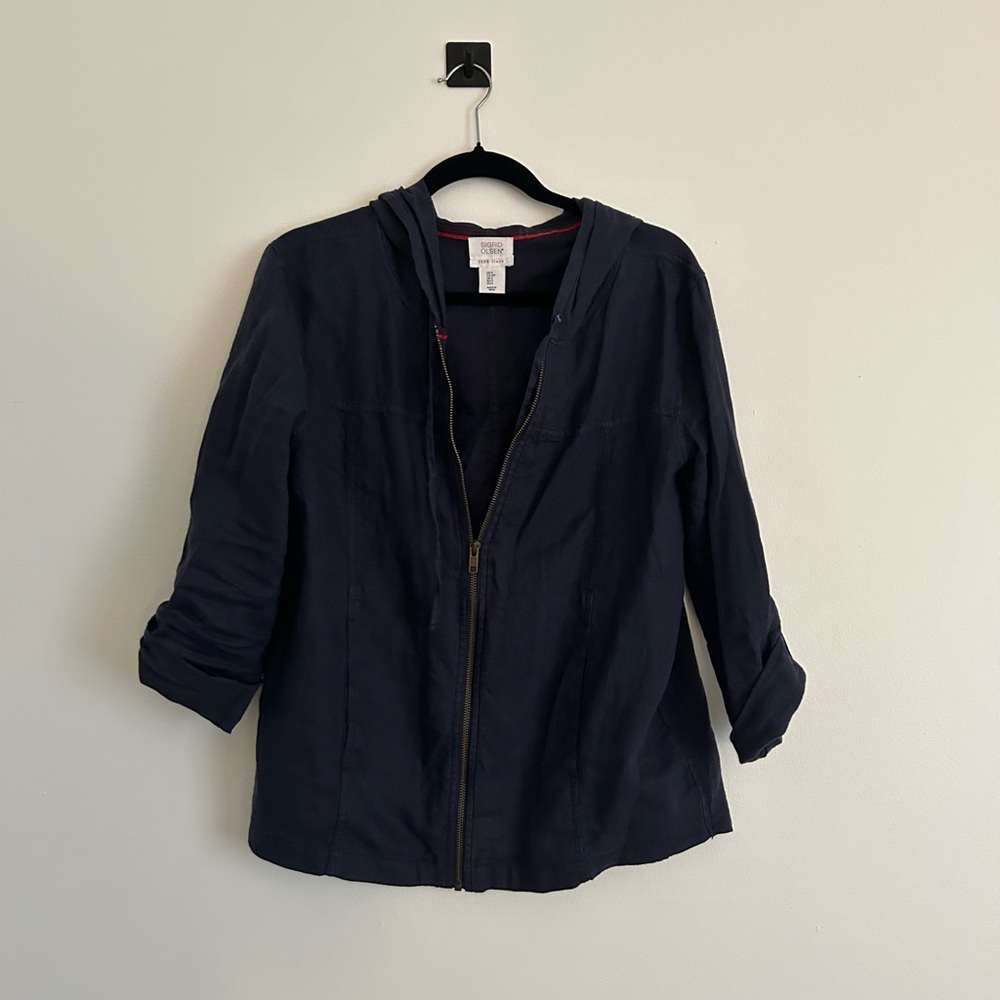 Sigrid Olsen 100% Linen Size Small